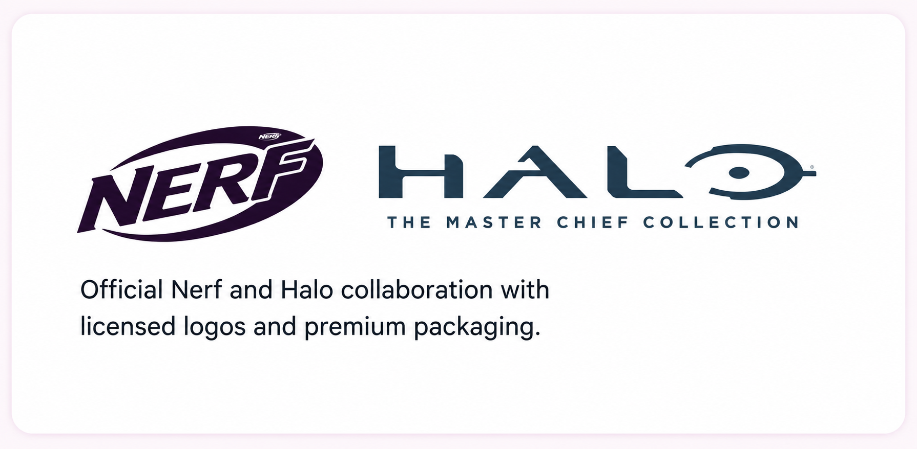 Nerf Halo branding logos