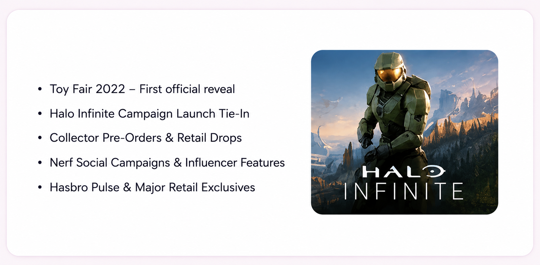Halo Nerf promotional launch image