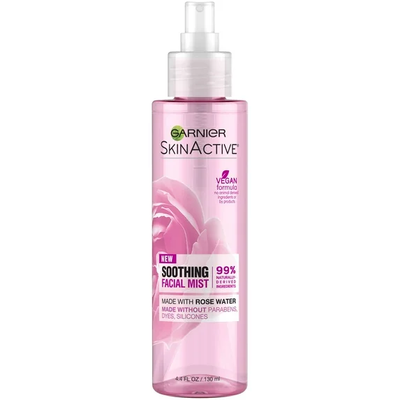 Garnier SkinActive Soothing Facial Mist Rose Water 4.4 fl oz