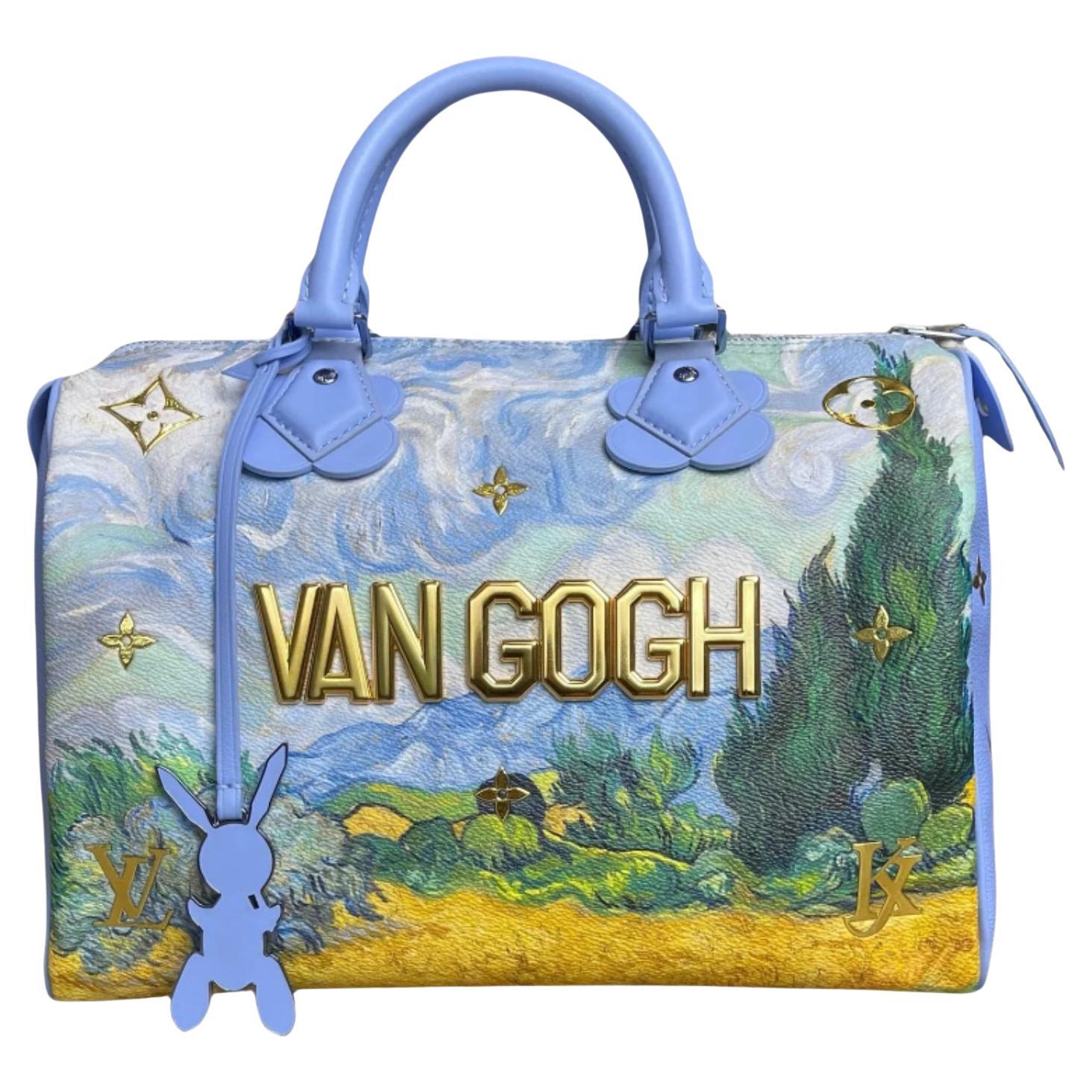 Louis Vuitton x Jeff Koons Van Gogh Speedy 30