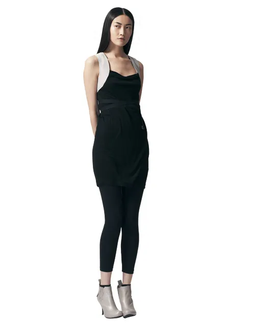 Harness dress and leggings