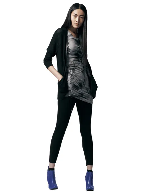 Portrait-print dress